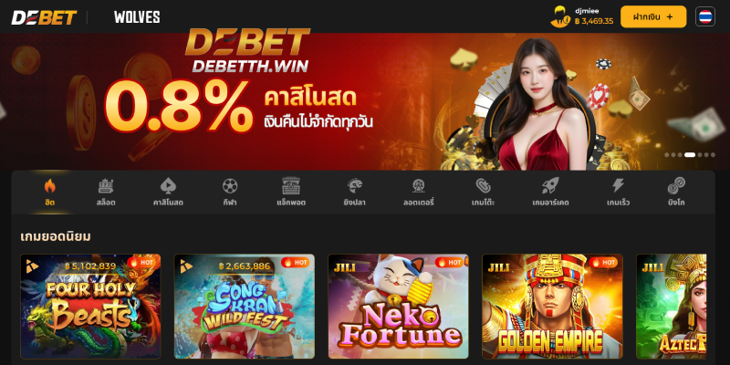 DeBet นโยบายความเป็นส่วนตัว