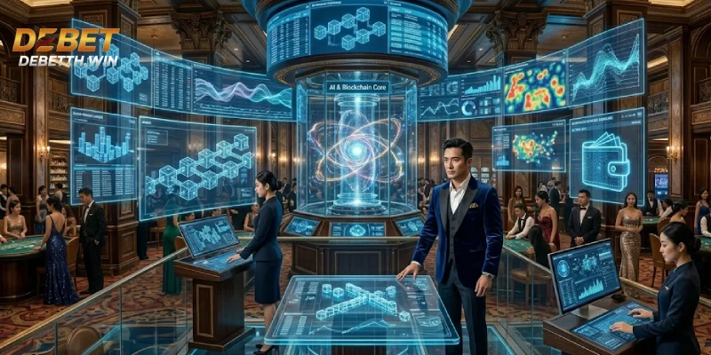 การนำเทคโนโลยี AI และ Blockchain มาปฏิวัติวงการ