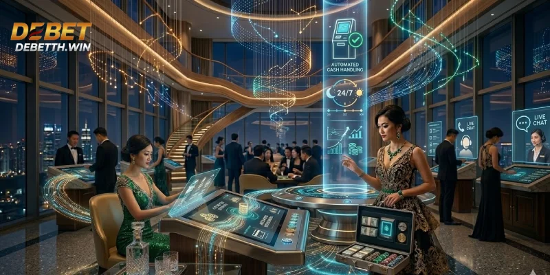ระบบฝาก-ถอนออโต้และการสนับสนุนสมาชิก 24 ชั่วโมงที่ DeBet Th