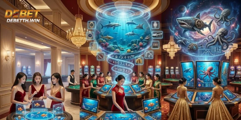เจาะลึกห้องเดิมพันและระดับความท้าทายใน เกมยิงปลา DeBet