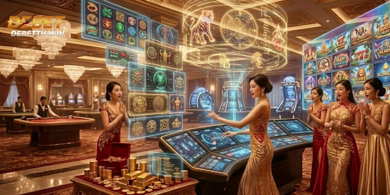 เทคโนโลยีและระบบสนับสนุนการเล่น Slots DeBet