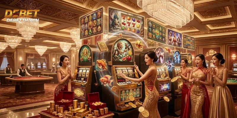 เว็บสล็อต DeBet ที่ได้รับความนิยมสูงสุด
